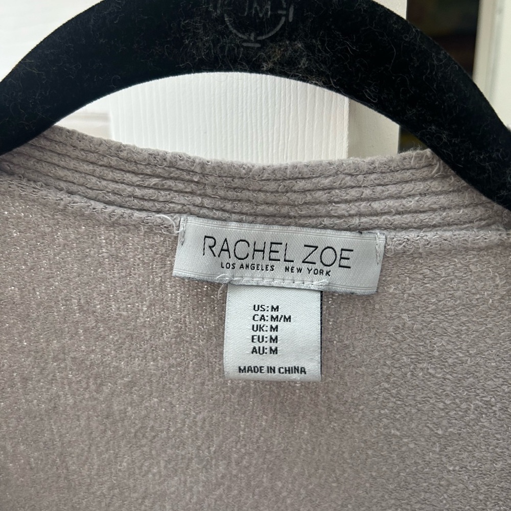 Rachel Zoe Light Gray Knit Top